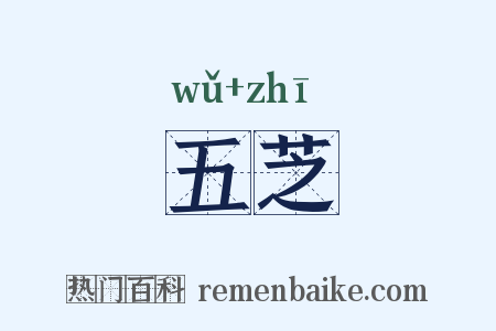 五芝是什么意思的图片